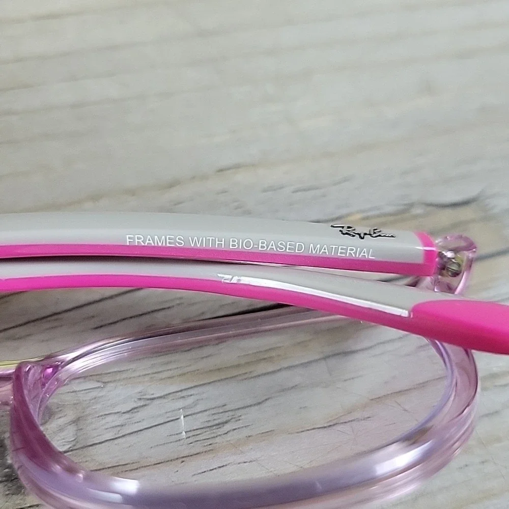 Ray-Ban‎ Junior RB 1631 3976 Eyeglasses Frames Only 47-16 130mm Transparent Pink